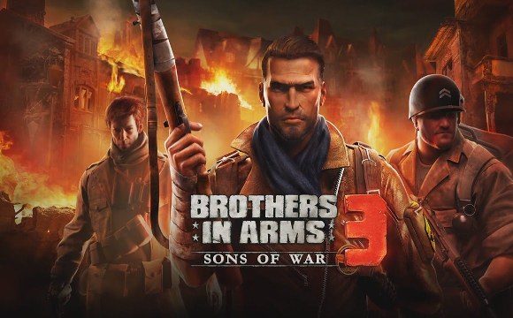 أيباد ولعبة BROTHERS IN ARMS 3